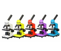 Mikroskopas Levenhuk Rainbow 2L Lime mikroskop