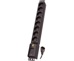 Lestar Maitinimo juosta LZRM 810 BW IEC 320, PDU, 5,0m