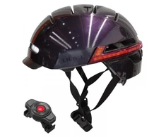 Livall Neo Smart Bluetooth City Helmet LED/SOS, violetinė, L dydis (BH51M)