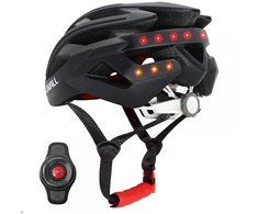 Livall „Bluetooth“ plento šalmas 55–61 cm LED/SOS/interkom juodas