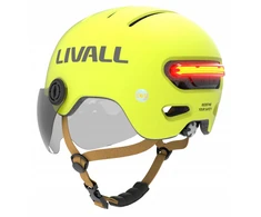 Livall Livall L23 miesto šalmas su SOS kritimo jutikliu ir LED (L23-L-WHT)