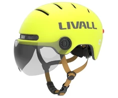 Livall Livall L23 miesto šalmas su SOS kritimo jutikliu ir LED (L23-L-WHT)