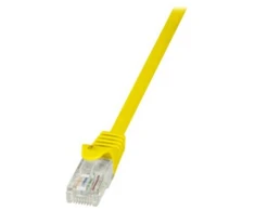 LOGILINK CP2047U LOGILINK – Patchcord Cat.6 U/UTP EconLine 1,50m Geltona