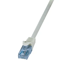 LOGILINK CP3042U LOGILINK - Komutacinis kabelis Cat.6A 10GE Home U/UTP EconLine pilkas 1,50m