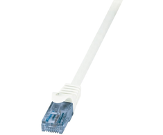 LOGILINK CP3051U LOGILINK - Komutacinis kabelis Cat.6A 10GE Home U/UTP EconLine baltas 2,00m