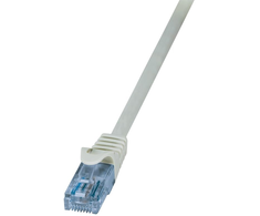 LOGILINK CP3052U LOGILINK - Komutacinis kabelis Cat.6A 10GE Home U/UTP EconLine pilkas 2,00m