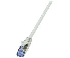 LOGILINK CQ4012S LOGILINK - Patch kabelis Cat.6A, pagamintas iš Cat.7, 600 MHz, S/FTP PIMF raw, 0,25m