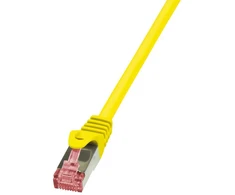 LOGILINK CQ2027S LOGILINK – Patchcord Cat.6 S/FTP PIMF PrimeLine 0,5m Geltona