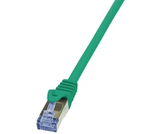 LOGILINK CQ3095S LOGILINK - Komutacinis kabelis Cat.6A 10G S/FTP PIMF PrimeLine žalias 10m