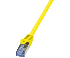 LOGILINK CQ3057S LOGILINK -Komutacinis kabelis Cat.6A 10G S/FTP PIMF PrimeLine geltona 2m