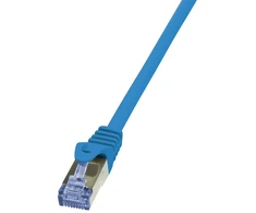 LOGILINK CQ3076S LOGILINK - Komutacinis kabelis Cat.6A 10G S/FTP PIMF PrimeLine mėlynas 5m