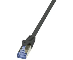 LOGILINK CQ3083S LOGILINK – Patchcord Cat.6A 10G S/FTP PIMF PrimeLine 7,5m Juodas