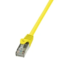 LOGILINK CP2037U LOGILINK – Patchcord Cat.6 U/UTP EconLine 1,00m Geltona