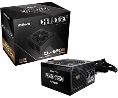 Maitinimo šaltinis ASRock Challenger Bronze 550W (CL-550B)