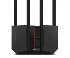 Asus Tri-band WiFi 7 Maršrutizatorius | RT-BE92U BE9700 | 802.11be | 5764 Mbit/s | 2500 Mbit/s | Ethernet LAN (RJ-45) jungtys 5 | Tinklelio palaikymas Taip | MU-MiMO Taip | 4G/5G | Antenos tipas Išorinė antena | 1