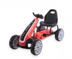 Vaikiškas kartingas Milly Mally Power Raudona