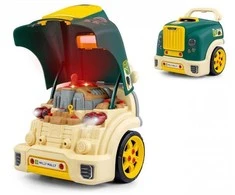 Realistic modelis of the front of the car with an opening hood Milly Mally N-GINE žalias
