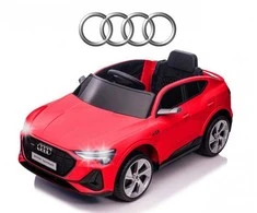 Milly Mally Akumuliatorinė transporto priemonė Audi E-Tron Sportback 4x4 Raudona