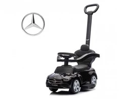 MILLY MALLY 6107 Mercedes C klasės juoda transporto priemonė su rankena