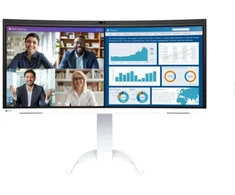 Monitorius EIZO EV3450X 34.1" IPS 16:9 2440X1440 CURVED USB-C/94W RJ45 CAM (Baltas)