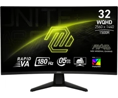 Monitorius - MSI MAG 32CQ6F 31,5" 2560x1440 Išlenktas Juodas