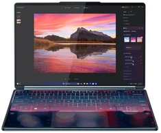 Nešiojamas kompiuteris „Lenovo YOGA Book 9 14“ – „Ultra 7 255H“ | 2 x 14 colių – 2,8K raiškos – OLED – 4K vaizdo plokštė | 32 GB | 1 TB | EVO | „Win11Pro“