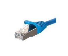 NETRACK BZPAT5FB Netrack patch kabelis RJ45, be kliūčių, Cat 5e FTP, 5m mėlynas
