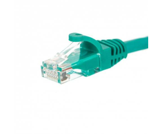 NETRACK BZPAT05UG Netrack patchcord RJ45, lietas gaubtelis, kat. 5e UTP, 0,5 m žalia