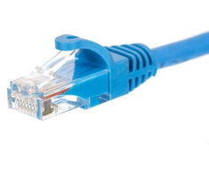 NETRACK BZPAT36B pataisomasis kabelis RJ45 beknis Cat 6 UTP 3m mėlynas
