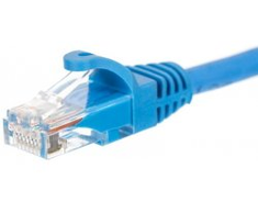 NETRACK BZPAT56B pataisomasis kabelis RJ45 beknis Cat 6 UTP 5m mėlynas