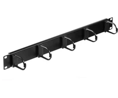 NETRACK 119-001-010-002 Netrack cable organizer,19/1U, juodas