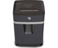 Hewlett Packard (HP) HP PRO SHREDDER 18CC dokumentų smulkintuvas, nupjautos lapų dalys, P-4, 18 kortelių, 25l, tamsiai pilkos spalvos