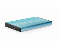 GEMBIRD EE2-U3S-3-B USB 3.0 2.5" HDD korpusas šlifuotas aliuminis mėlynas