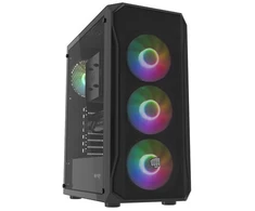 Fury PC Case | SHOBO SH4F RGB | Juodas | Midi-Tower