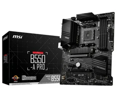 Pagrindinė plokštė MSI B550-A PRO, AM4, DDR4