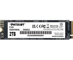 PATRIOT P320 2TB M.2 2280 PCIE SSD