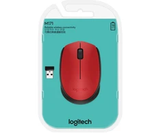 Pelė Logitech M171, raudona (910-004641)