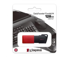 USB laikmena Kingston 128GB USB 3.2 Gen 1 DataTraveler Exodia M