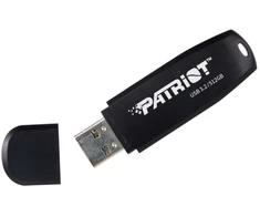 Pendrive Patriot Xporter Core 512GB USB 3.2 Gen 1 80MB/s (PSF512GXRB3U) Juodas