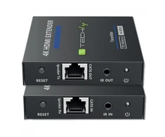 TECHLY 4K 60 Hz HDMI ilgintuvas iki 70 metrų per Cat.6/6A/7 kabelį