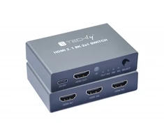 TECHLY 3x1 HDMI 2.1 8K jungiklis