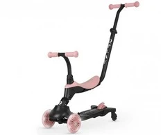 MILLY MALLY 6310 Qplay Sema Evo 3in1 Coral Rožinė paspirtukas