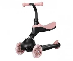 MILLY MALLY 6310 Qplay Sema Evo 3in1 Coral Rožinė paspirtukas