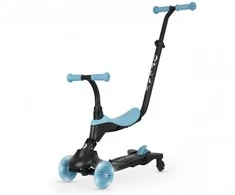 MILLY MALLY 6311 Qplay Sema Evo 3in1 dangaus mėlynas paspirtukas