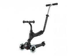 MILLY MALLY 5690 Qplay Sema Pro 3in1 Paspirtukas juodas