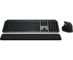 Klaviatūra „Logitech MX Keys S Combo“, skirtas „Mac Graphite“.
