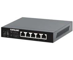 Šakotuvas Intellinet 561921 jungiklis 2.5G, 10/100/1000/2500, 5x RJ45 PoE+ 55W