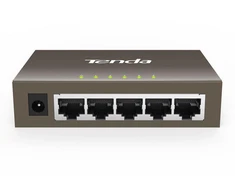 Šakotuvas Tenda TEG1005M tinklo jungiklis Unmanaged L2 Gigabit Ethernet (10/100/1000) Juodas