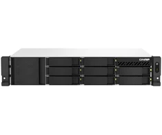 QNAP TS-864EU-8G NAS/storage serveris Rack (2U) Intel® Celeron® 8 GB DDR4 0 TB QNAP Turbo System Juodas