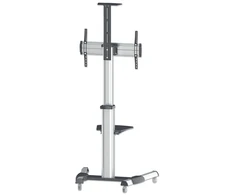 Techly ICA-TR15 reklaminio ekrano laikiklis 177,8 cm (70") Sidabras